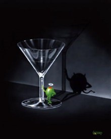 michael godard he devil martini