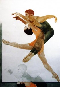 artist painter g h rothe painting ballet picture i
