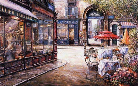 Paris Nights, by Vadik Suljakov - Village Gallery