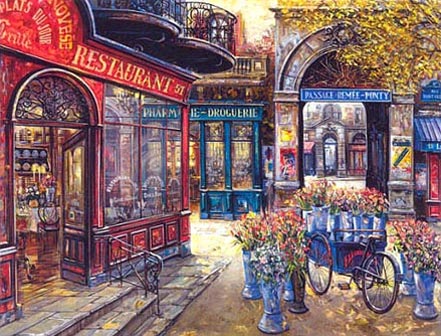 Paris Nights, by Vadik Suljakov - Village Gallery