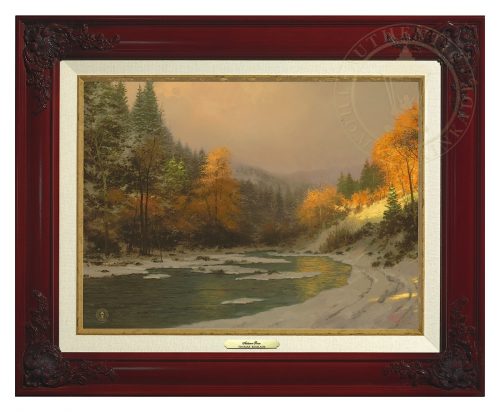 Autumn Snow - Canvas Classic (Brandy Frame)