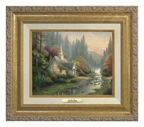 Beauty and the Beast Falling in Love'' Gallery Wrapped Canvas by Thomas  Kinkade