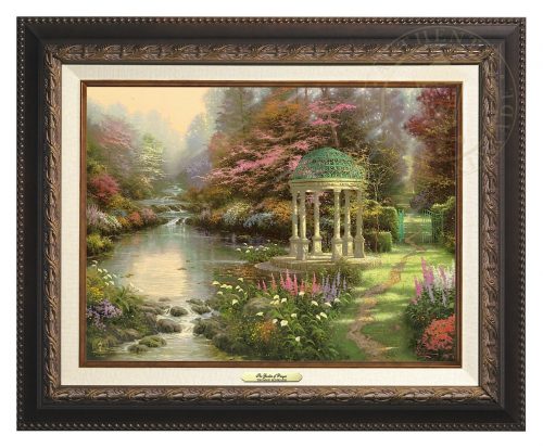 Garden of Prayer, The - Canvas Classic (Aged Bronze Frame)