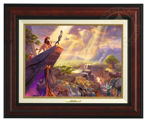Lion King, The - Canvas Classic (Burl Frame)