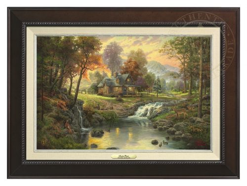 Mountain Retreat - Canvas Classic (Espresso Frame)