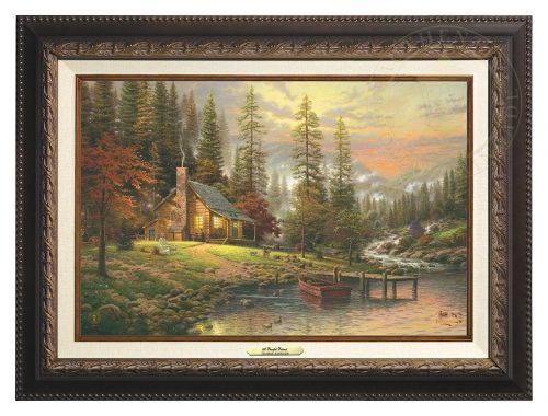Peaceful Retreat, A - Canvas Classic (Aged Bronze Frame)