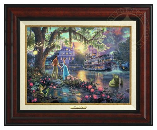 Princess and the Frog, The - Canvas Classic (Burl Frame)