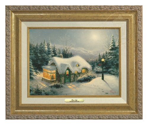 Silent Night - Canvas Classic (Gold Frame)