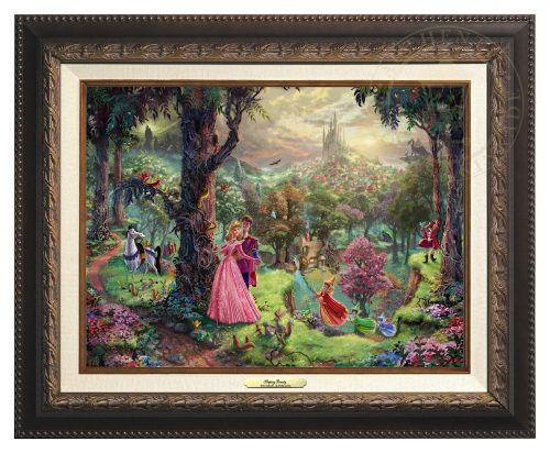 Sleeping Beauty - Canvas Classic (Aged Bronze Frame)