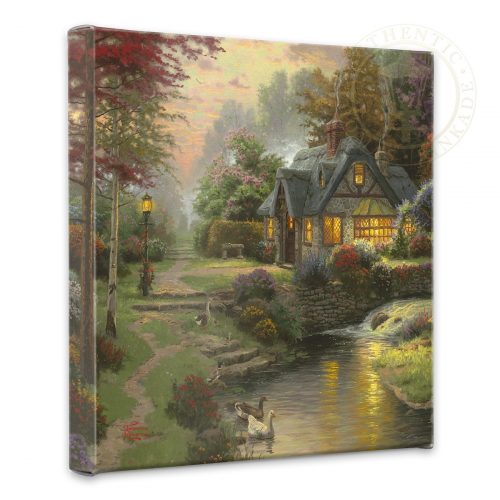 Stillwater Cottage - 14" x 14" Gallery Wrapped Canvas