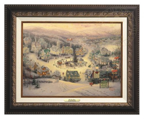 St. Nicholas Circle - Canvas Classic (Aged Bronze Frame)