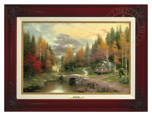 Valley of Peace, The - Canvas Classic (Brandy Frame)