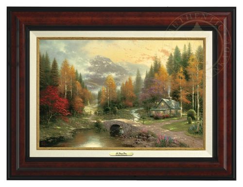 Gardens Beyond Spring Gate - Limited Edition Canvas – Thomas Kinkade Studios