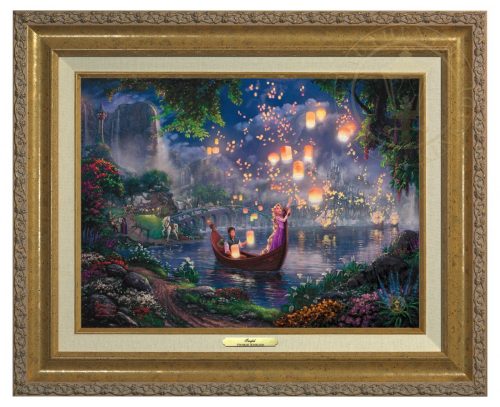 Tangled - Canvas Classic (Gold Frame)