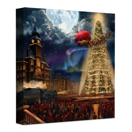 Polar Express, The – 14″ x 14″ Gallery Wrapped Canvas