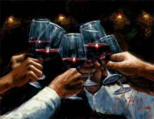 fabian perez for a better life red wine with lights