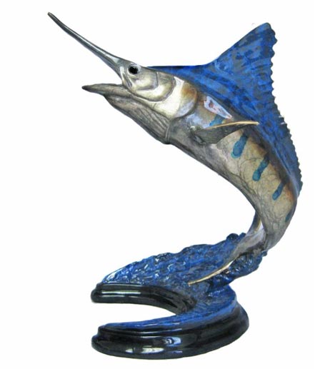 chris barela mini blue marlin
