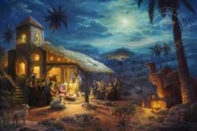 thomas kinkade nativity