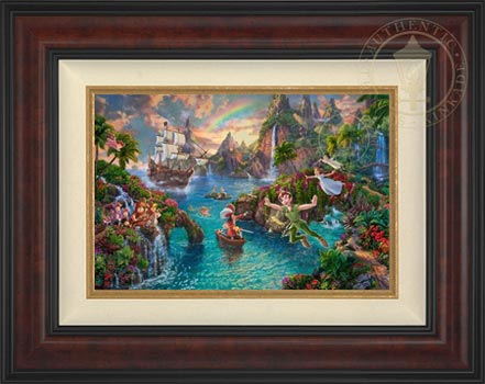 Thomas Kinkade Peter Pan buy Wrapped Canvas