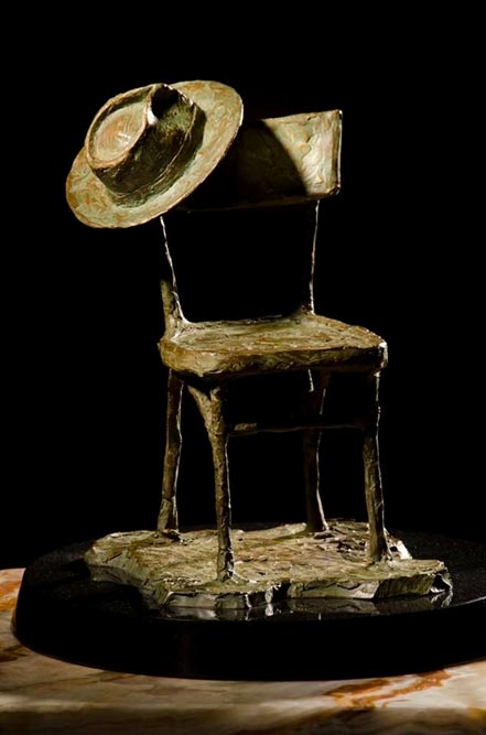 fabian perez chair and hat