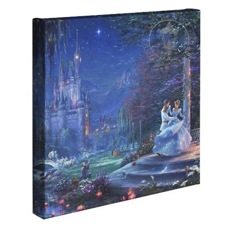 Cinderella Dancing in the Starlight – 14″ x 14″ Gallery Wrapped Canvas