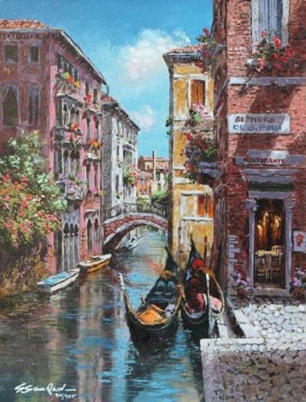 sam park gondolas on the canal