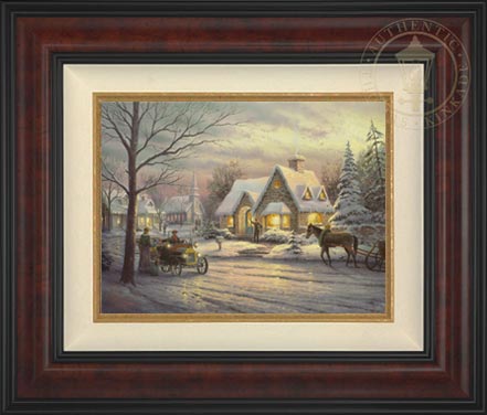 トーマス・キンケイド、Christmas Memories、希少・海外版画集 Memories of Christmas, by Thomas Kinkade - Village Gallery