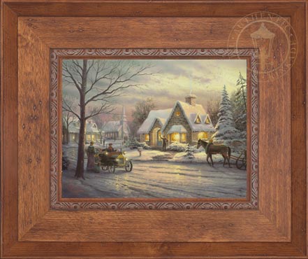トーマス・キンケイド、Christmas Memories、希少・海外版画集 Memories of Christmas, by Thomas Kinkade - Village Gallery