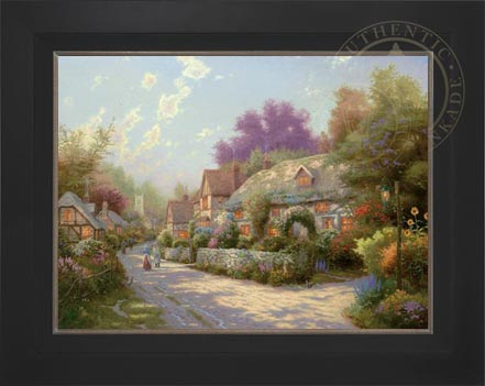 Cobblestone Village, by Thomas Kinkade - Village Gallery