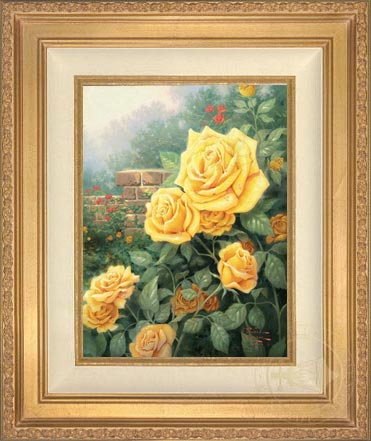 Perfect Yellow Rose, A, by Thomas Kinkade - Village Gallery