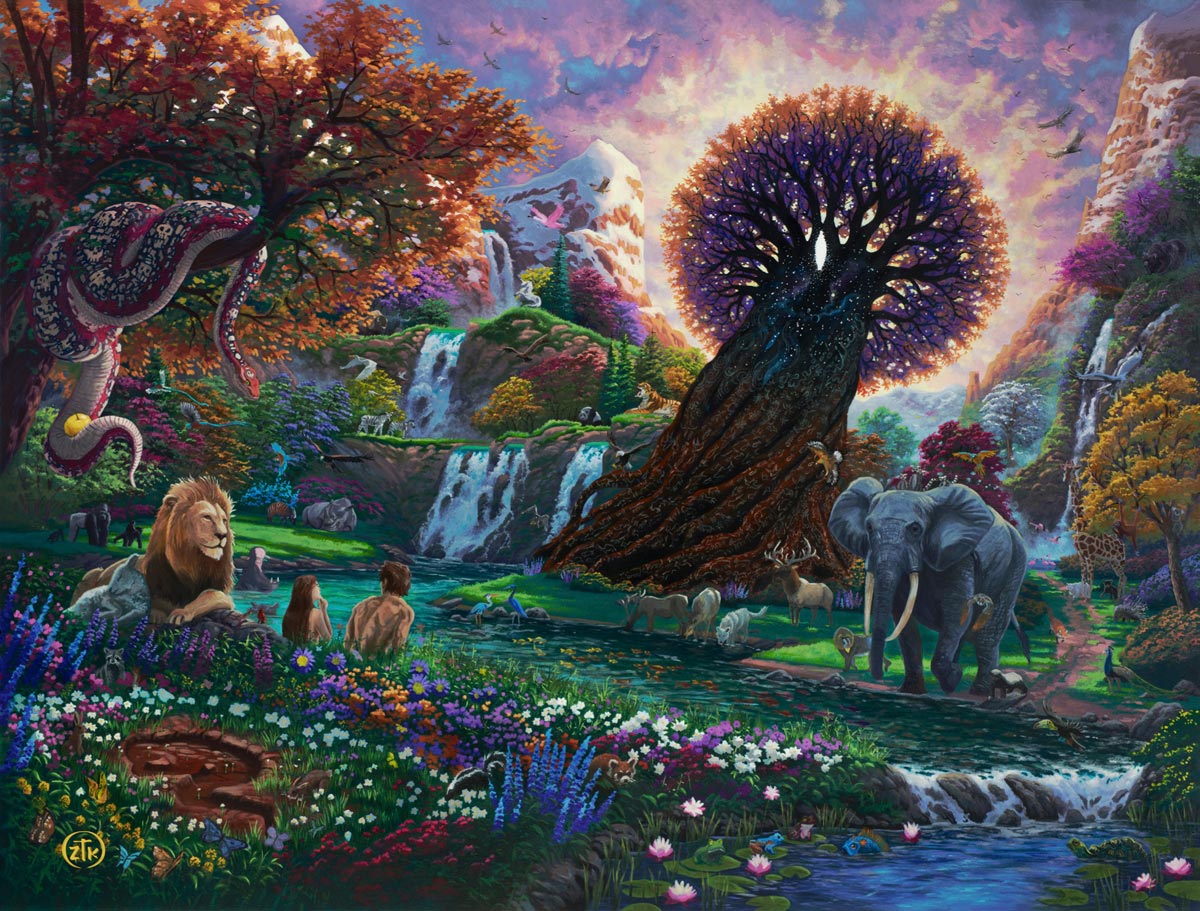 The garden deals of eden painting