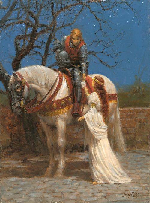 andy thomas a knight and his lady