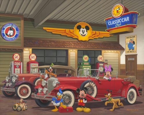 disney mickey's classic car club