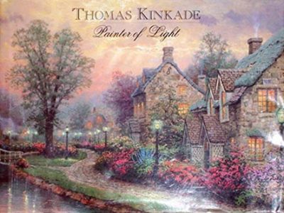 Painter Of Light - Art Book, By Thomas Kinkade - Village Gallery