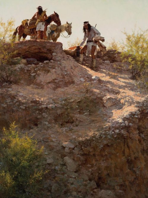 howard terpning the cache