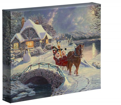 disney mickey and minnie evening sleigh ride