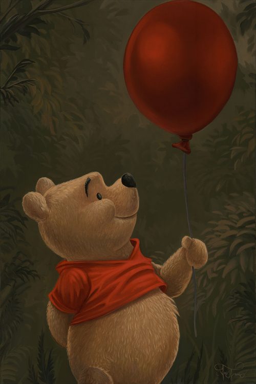 disney pooh and his balloon
