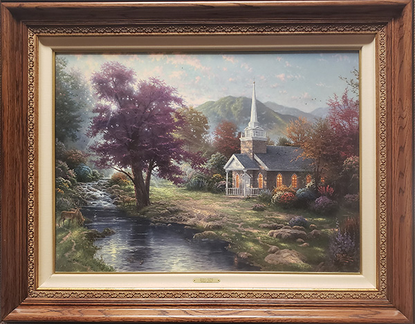 Streams Of Living Water Estate Sale Special By Thomas Kinkade 