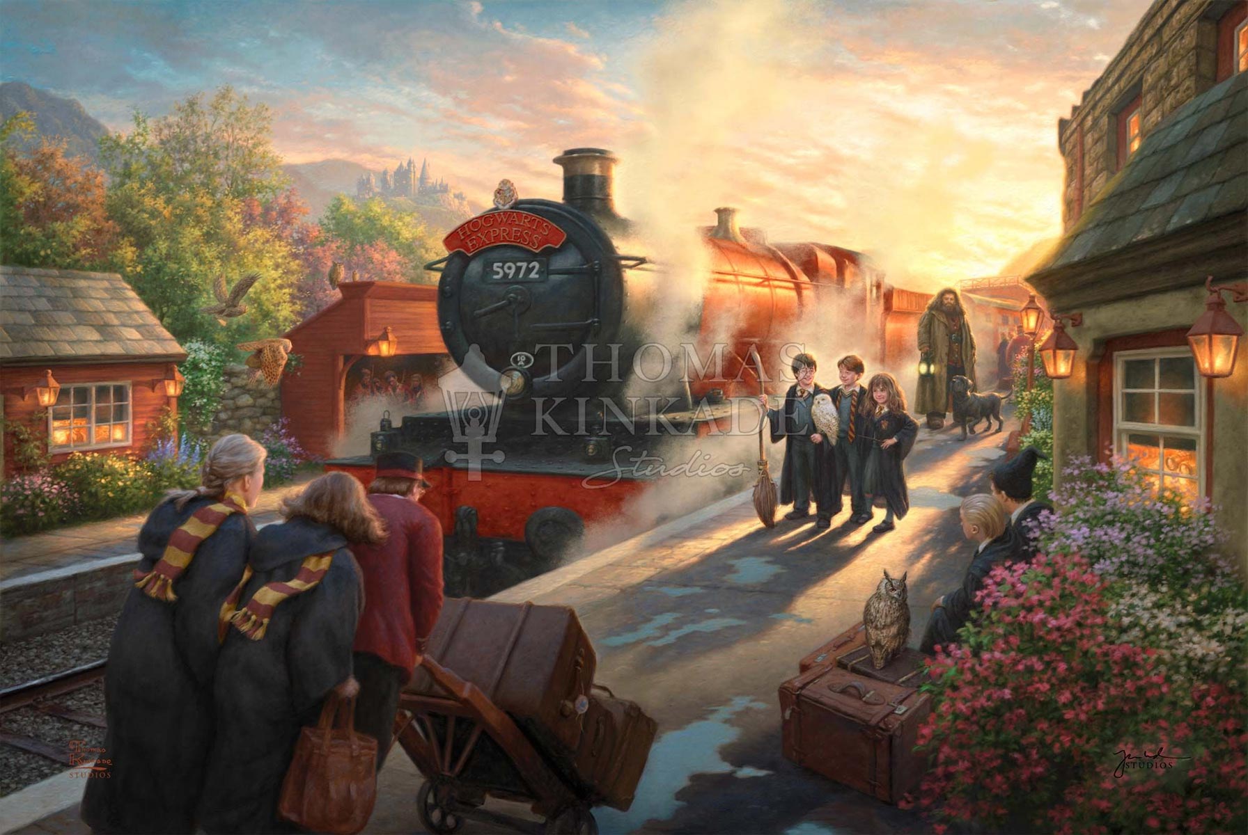 Harry Potter™ Hogwarts Express™, by Thomas Kinkade Studios Village