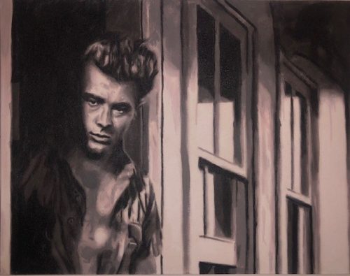 James Dean at Window by marco toro