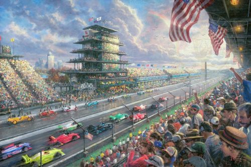 Kinkade-Indy Excitement, 100 Years of Racing at Indianapolis Motor Speedway