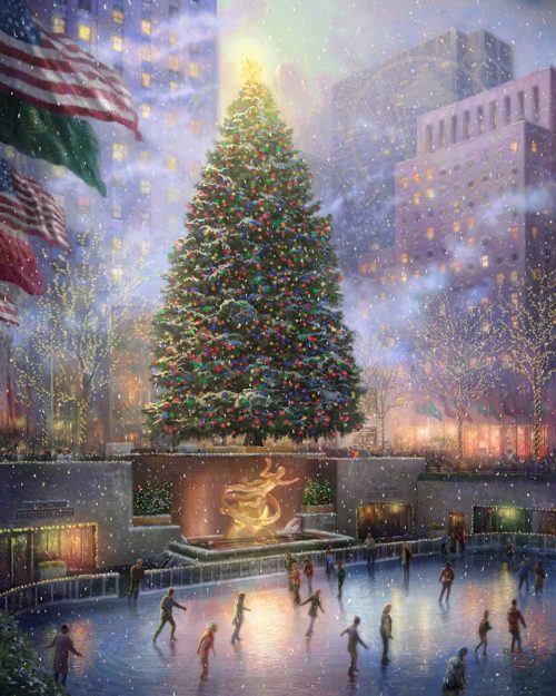 Kinkade-Christmas in New York