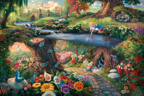 Kinkade Studios-Alice in Wonderland