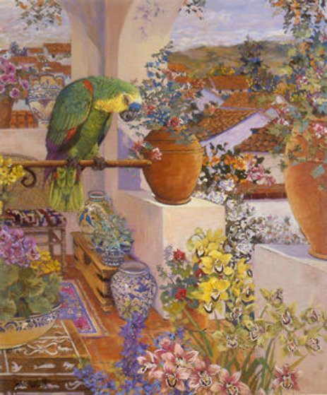 John_Powell_Parrot_and_Rooftops_1985