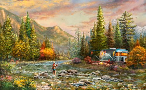 thomas kinkade living the dream