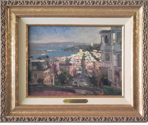 thomas kinkade san francisco lombard street