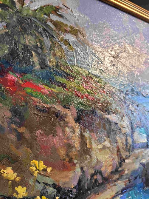 Timeless Seaside Original Painting by Steven Quartly 16" X 20"