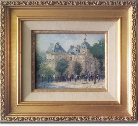 thomas kinkade luxembourg gardens