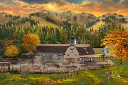 thomas kinkade end of a long day