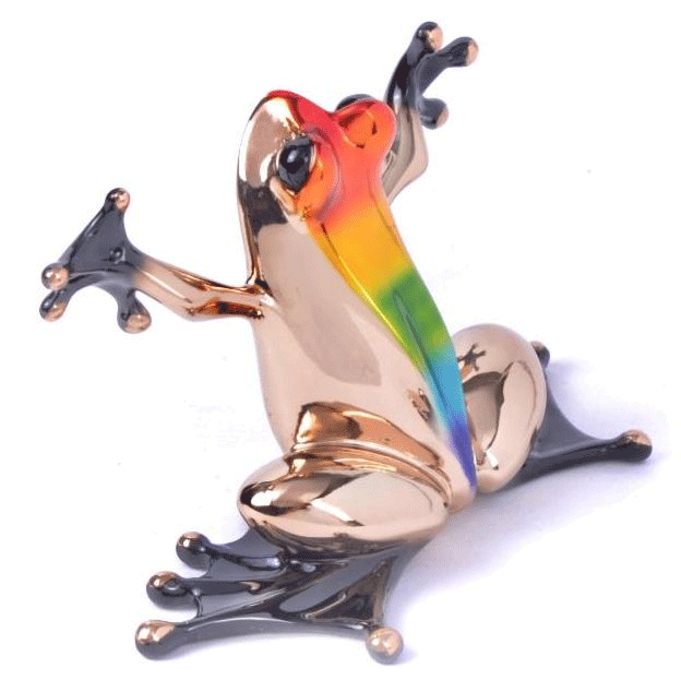 Tim Cotterill Frog Man カエルの置物 Frogman by Tim Cotterill — Studio Seven Arts